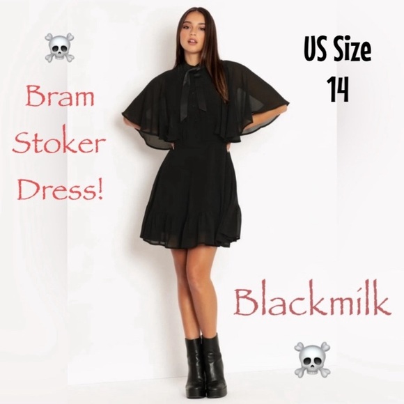 Blackmilk Dresses & Skirts - BLACKMILK Bram Stoker DRESS!